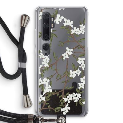 Blossoming spring: Xiaomi Mi Note 10 Transparant Hoesje met koord