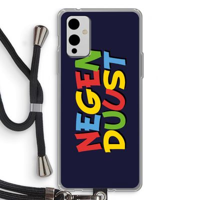 90's One: OnePlus 9 Transparant Hoesje met koord