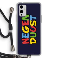90's One: OnePlus 9 Transparant Hoesje met koord