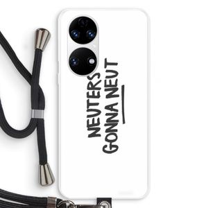 Neuters: Huawei P50 Transparant Hoesje met koord
