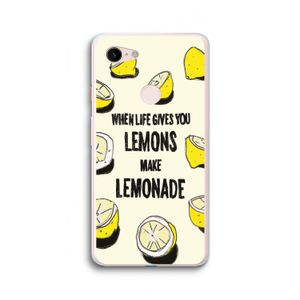 Lemonade: Google Pixel 3 XL Transparant Hoesje