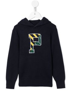 Ralph Lauren Kids sweat à logo imprimé - Bleu