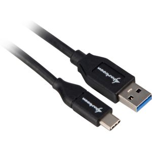 Sharkoon USB-A 3.2 > USB-C kabel 0,5 meter