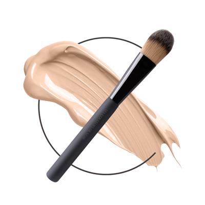 Les Couleurs de Noir Penselen Make-up Kwast Pinceau N31 FDT Liquide 1Stuks