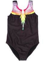 Marcelo Burlon County Of Milan Kids slip de bain à logo - Noir