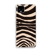 Arizona Zebra: Pixel 4 XL Transparant Hoesje