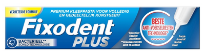 Fixodent Plus Kleefpasta Anti-Voedselresten Technologie