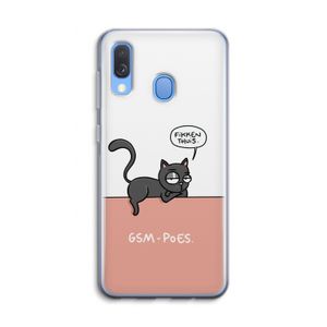 GSM poes: Samsung Galaxy A40 Transparant Hoesje
