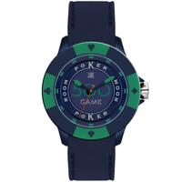 Horloge Uniseks Light Time POKER (Ø 41 mm)