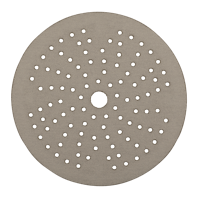 Wolfcraft Multigat-schuurschijven | Excenterschuurmachine | Ø125 mm | Korrel 180 | 5 stuks - 1109000