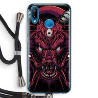 Hell Hound and Serpents: Huawei P20 Lite Transparant Hoesje met koord