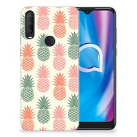 Alcatel 1S (2020) Siliconen Case Ananas