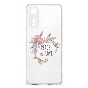 OPPO A78 5G | A58 5G Telefoonhoesje met Naam Boho Text