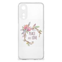 OPPO A78 5G | A58 5G Telefoonhoesje met Naam Boho Text