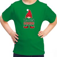 Bellatio Decorations kerst t-shirt voor meisjes - Schattigste Gnoom - groen - Kerst kabouter XL (164-176)  -