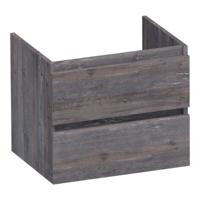 Brauer Joy - Onderkast - 60 cm - met 2 Softclose Lades Greeploos en 1 Sifon Uitsparing - Driftwood