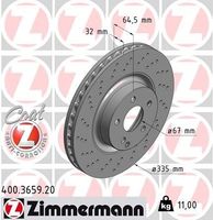 Remschijf Coat Z 400365920