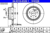 Powerdisc Remschijf 24031003281