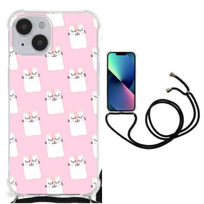 iPhone 14 Case Anti-shock Sleeping Cats iPhone 14 Case Anti-shock Sleeping Cats