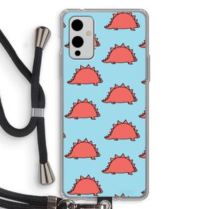 Dinosawrr: OnePlus 9 Transparant Hoesje met koord