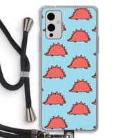 Dinosawrr: OnePlus 9 Transparant Hoesje met koord