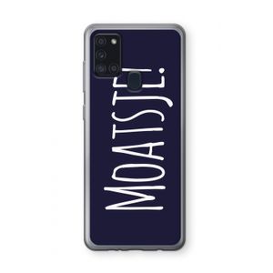 Moatsje!: Samsung Galaxy A21s Transparant Hoesje