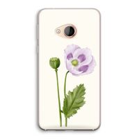 Purple poppy: HTC U Play Transparant Hoesje Purple poppy: HTC U Play Transparant Hoesje