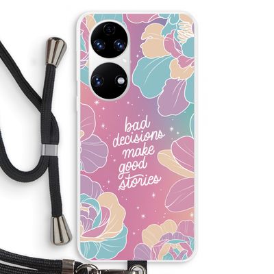 Good stories: Huawei P50 Transparant Hoesje met koord