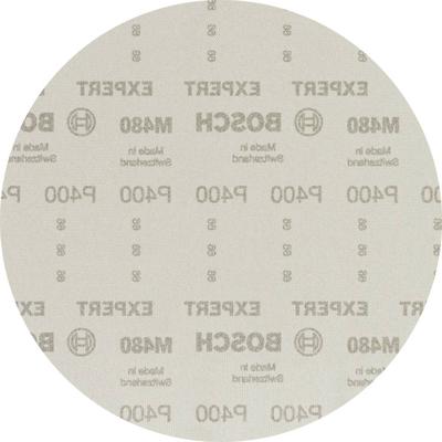 Bosch Accessories EXPERT M480 2608900715 Schuurnet voor wand- en plafondschuurmachine Ongeperforeerd Korrelgrootte (num) 400 (Ø) 225 mm 25 stuk(s)