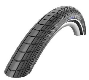 Schwalbe Buitenband RaceGuard 24 x 2.00" / 50-507 mm zwart met reflectie