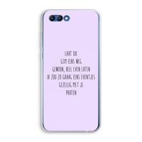 GSM: Honor 10 Transparant Hoesje GSM: Honor 10 Transparant Hoesje