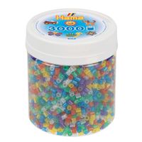 Hama strijkkralen in potje glittermix (54), 3000st.