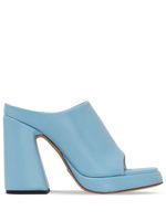 Proenza Schouler sandales Forma 110 mm à plateforme - Bleu - thumbnail