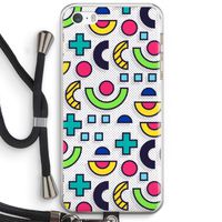 8-bit N°6: iPhone 5 / 5S / SE Transparant Hoesje met koord 8-bit N°6: iPhone 5 / 5S / SE Transparant Hoesje met koord