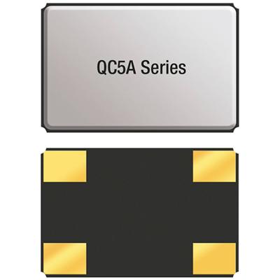 Qantek Kristal QC5A10.0000F12B12R SMD-4 10 MHz 12 pF 3.2 mm 5 mm 0.8 mm 1 stuk(s) Tape cut
