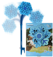 Coolpets ice flower watersproeier blauw hondenspeelgoed