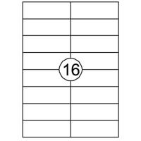 Etiket quantore 105x37mm 1600st | 10 stuks