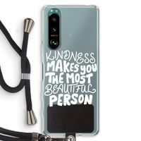 The prettiest: Sony Xperia 5 III Transparant Hoesje met koord