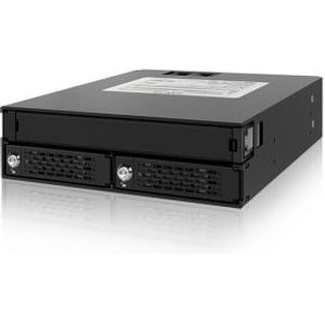 Icy Dock MB994IKO-3SB 2x2,5 SATA behuizing + Slim ODD tray backplane voor externe 5,25 met slot