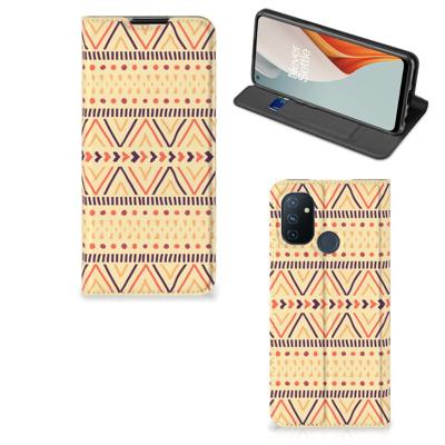 OnePlus Nord N100 | Hoesje met Magneet | Aztec Yellow