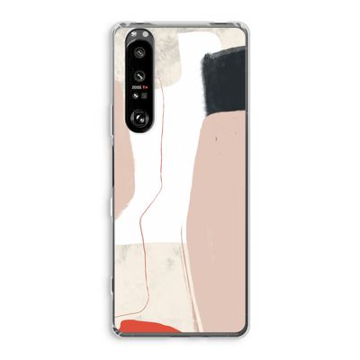 Lava: Sony Xperia 1 III Transparant Hoesje