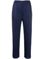 Pleats Please Issey Miyake pantalon court plissé Mc August - Bleu - thumbnail