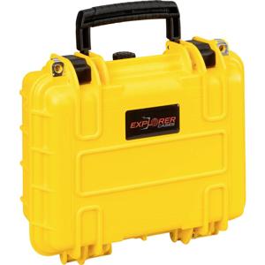 Explorer Cases Outdoor-koffer 2712HL.Y yellow with pick & pluck foam (b x h x d) 28 x 20 x 12 cm Geel 2712HL.Y