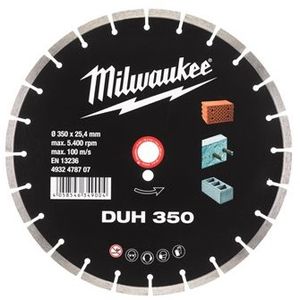 Milwaukee Accessoires Diamant High Performance Blad - CIS Professional DUH 350 mm - 1 pc - 4932478707