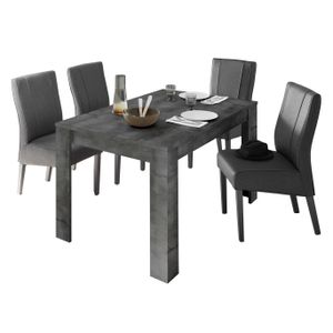 Eettafel Urbino 180 cm breed in oxid