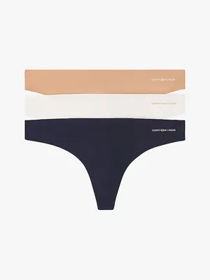 Tommy Hilfiger Naadloze dames slips - Logo - 3-pack