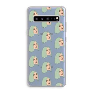 King Kylie: Samsung Galaxy S10 5G Transparant Hoesje