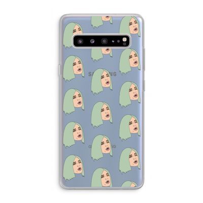 King Kylie: Samsung Galaxy S10 5G Transparant Hoesje