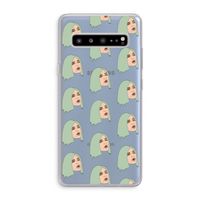 King Kylie: Samsung Galaxy S10 5G Transparant Hoesje