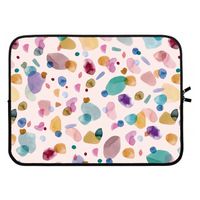 Terrazzo Memphis Pink: Laptop sleeve 15 inch